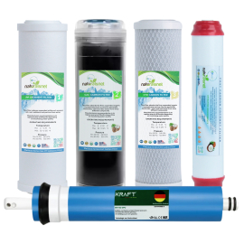 Açık Kasa Su Arıtma-Filtresi 5 li Set - Naturalsnet
