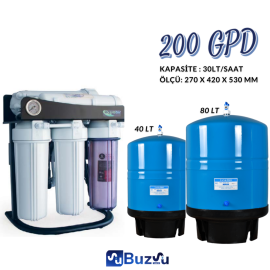200 GPD Endüstriyel Su Arıtma Cihazı - Small