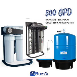 500 GPD Endüstriyel Su Arıtma Cihazı - Small