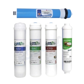 Yakut 5 Aşama 12 İnç İnline Filtre Seti Kapalı Cihazlara Uyumlu