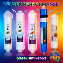 Su Arıtma Filtresi 5'li Set Fiyatları | Alkalix