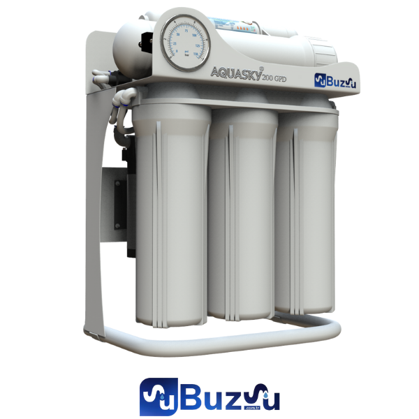200 GPD Direk Akışlı Su Arıtma Cihazı - AquaSky Buzsu